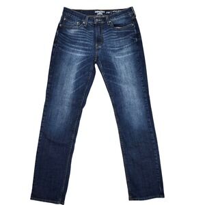 Denizen Levi's 231 Athletic Fit Jeans Mens 33x34 Dark Wash Stretch